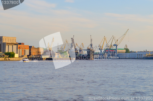 Image of Russia, St. Petersburg, industrial part