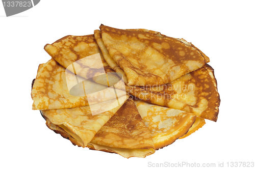 Image of Pancakes on a plate.