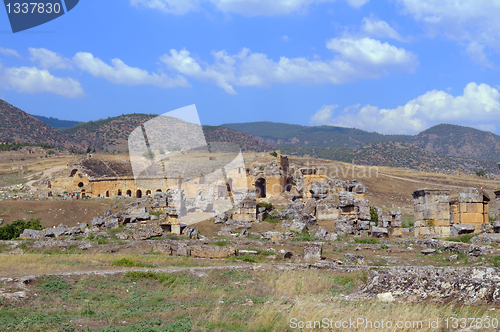 Image of Hierapolis Amphitheatre. Turkey