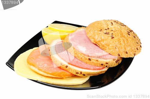 Image of Sandwich on a plate