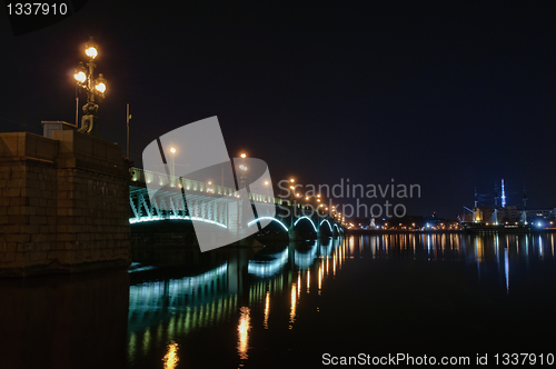 Image of Saint Petersburg, Russia, night view