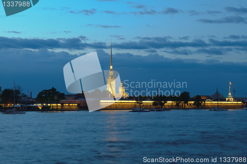 Image of Saint Petersburg, Russia, night view