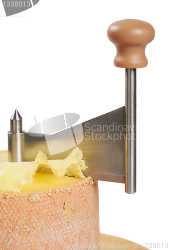 Image of Cheese on girolle