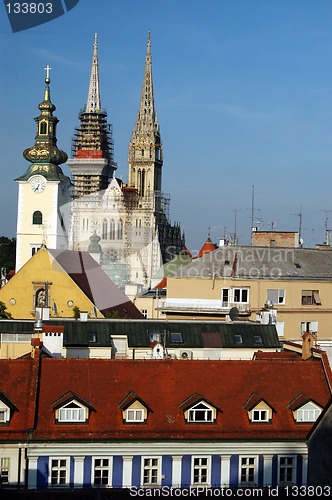 Image of roof tops prague