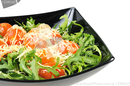 Image of Salad with arugula and tomatoes