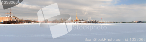 Image of Panoramic picture of Peter and Paul Fortress