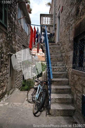 Image of stairway to house