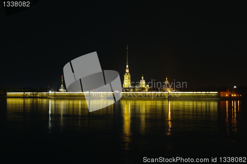 Image of Saint Petersburg, Russia, night view