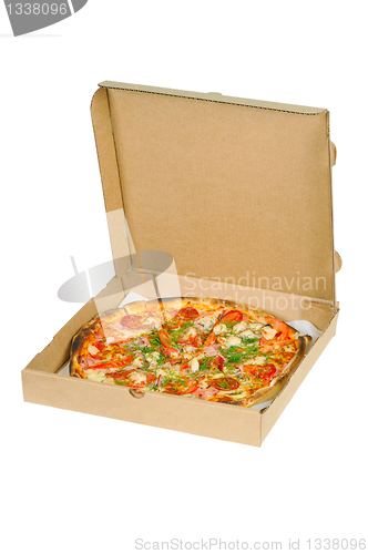 Image of Pizza in a box