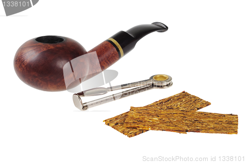 Image of Smoking pipe, tobacco
