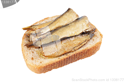 Image of Sandwich with  sprats