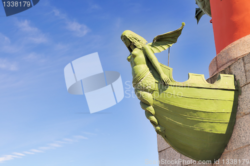 Image of Rostral Column in St. Petersburg, Russia.