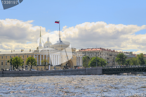 Image of Russia, St. Petersburg, Neva river, the Admiralty
