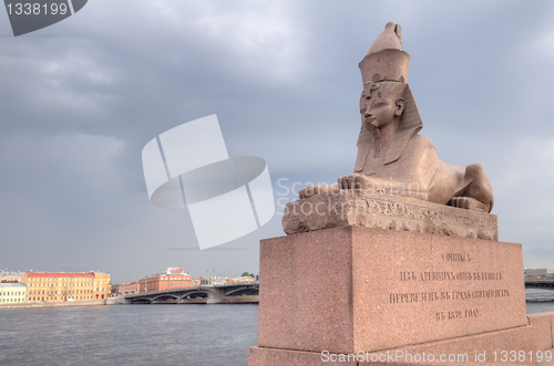 Image of Russia, Saint-Petersburg, granite sphinxes