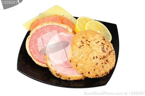 Image of Sandwich on a plate