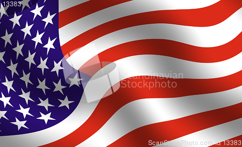 Image of USA flag background