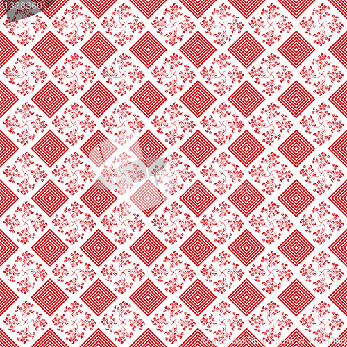 Image of Seamless floral pattern