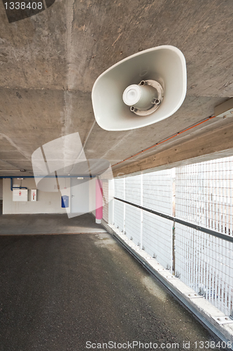 Image of Parking lot speaker