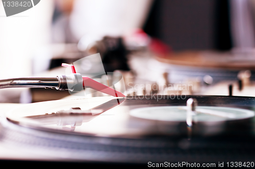 Image of Playing vinyl