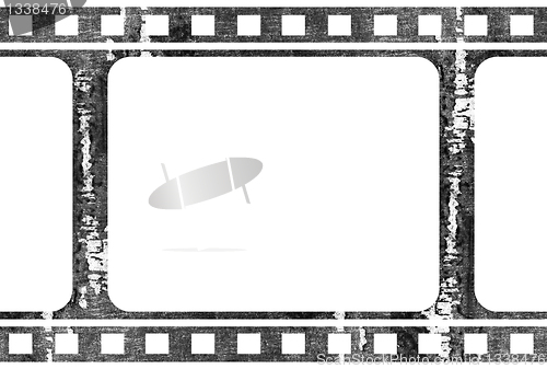 Image of grunge film frame