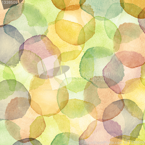 Image of watercolor dots