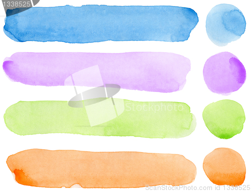 Image of Watercolor elements