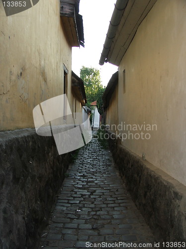 Image of small narrow street