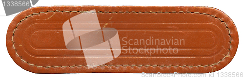 Image of Worn label