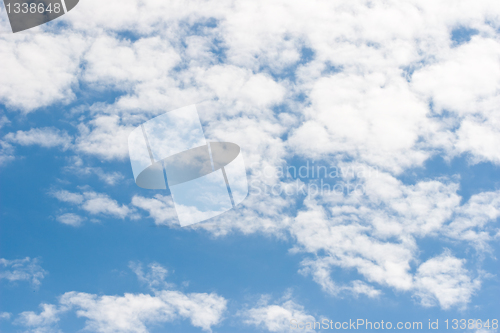 Image of Blue sky and clouds