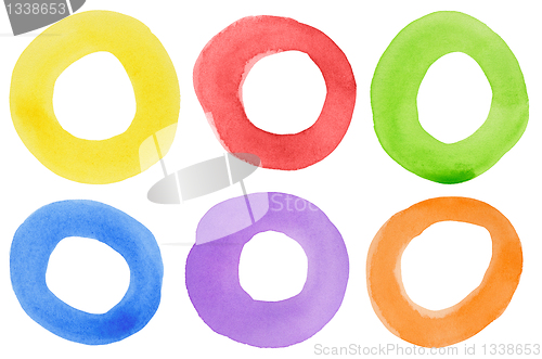 Image of Watercolor circles