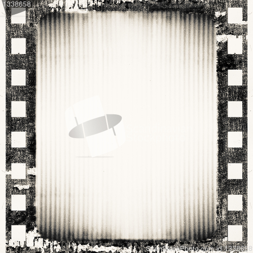 Image of grunge film frame