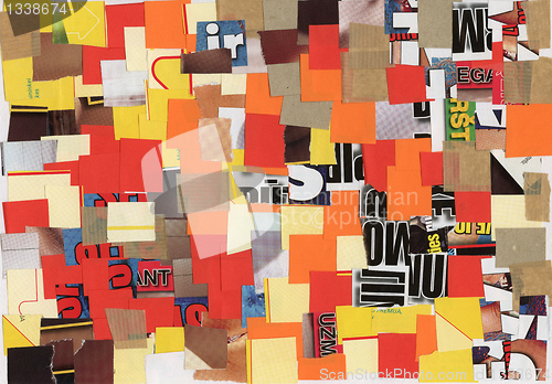 Image of Paper collage