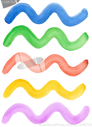 Image of Watercolor waves