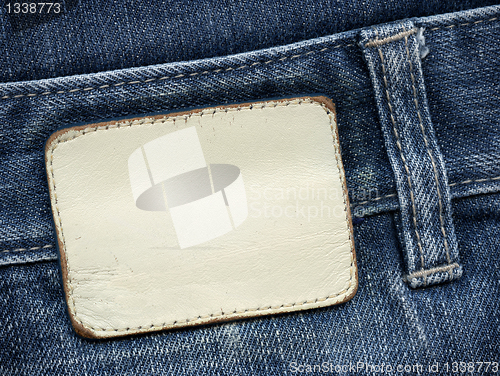 Image of Jeans label