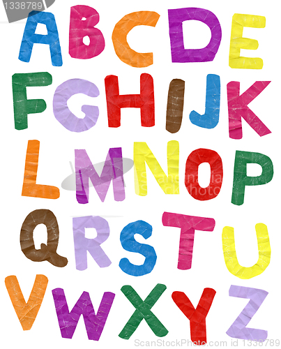 Image of Color paper ABC