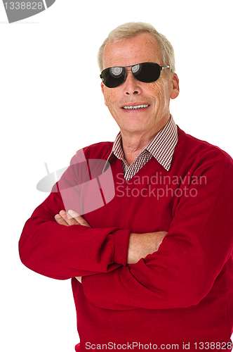 Image of Senior with shades