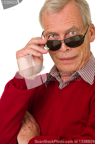 Image of Senior with shades