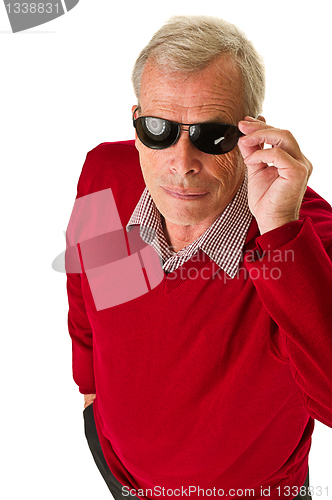 Image of Senior with shades