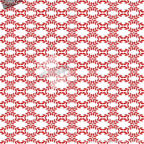 Image of Seamless leaves pattern
