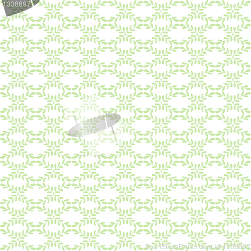 Image of Seamless leaves pattern