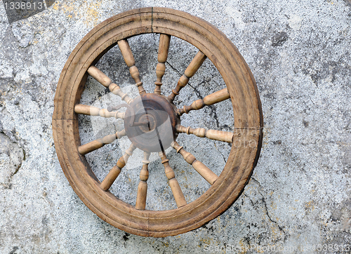 Image of Old Spinning Wheel