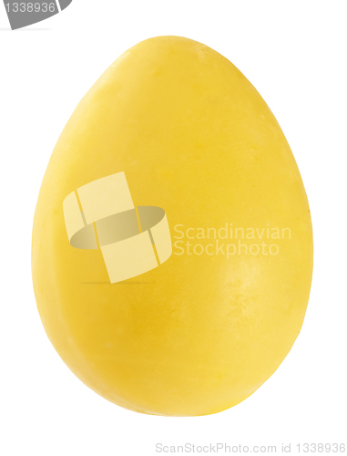 Image of yellow chocolate egg