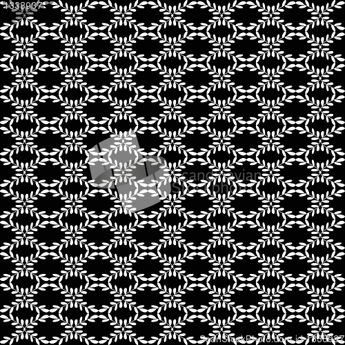 Image of Seamless leaves pattern