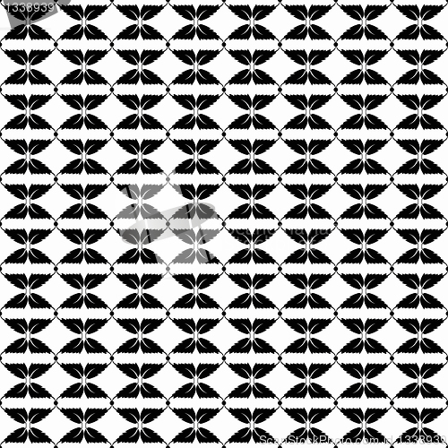Image of Seamless leaves pattern