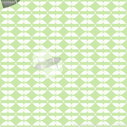 Image of Seamless leaves pattern