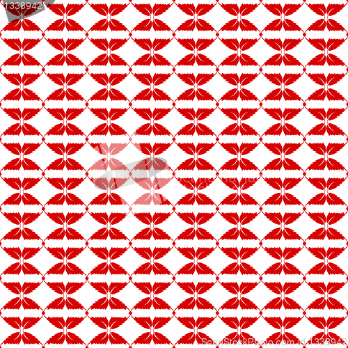 Image of Seamless leaves pattern