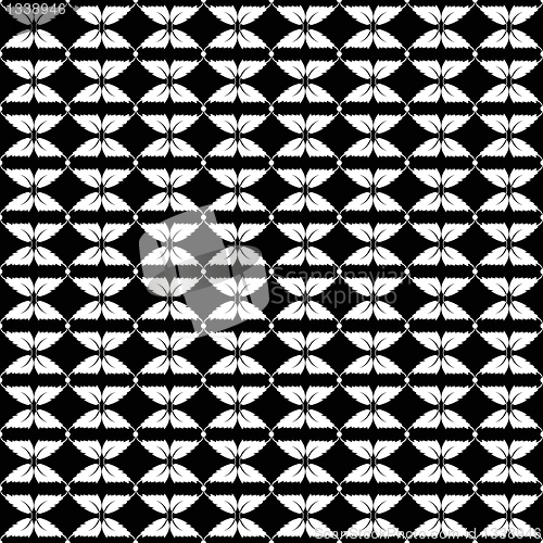 Image of Seamless leaves pattern