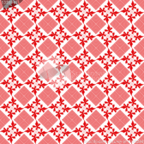 Image of Seamless leaves pattern