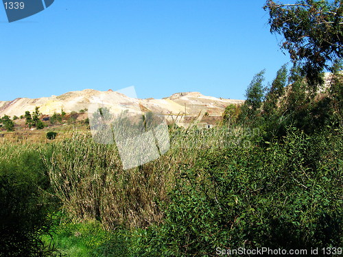 Image of Mountains and trees. Skouriotissa. Cyprus