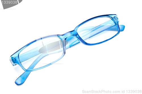 Image of Blue glasses 